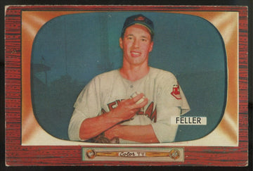 1955 Bowman Bob Feller #134 VG/EX