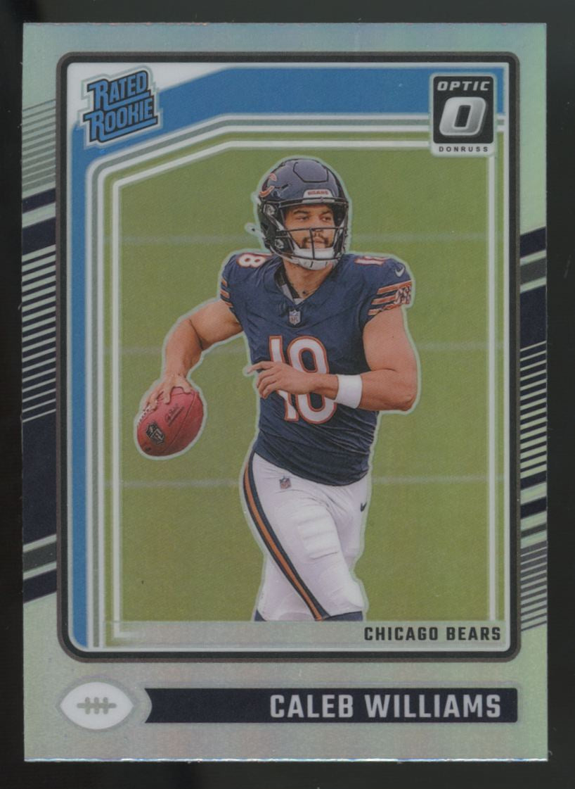2024 Donruss Optic Caleb Williams RC Rated Rookie Silver #201