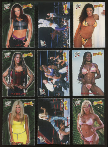 2002 Fleer WWF Divas Set 1 Complete