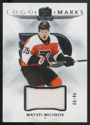 2024-25 Upper Deck The Cup Matvei Michkov Logo Marks Patch /99 #LM-MM