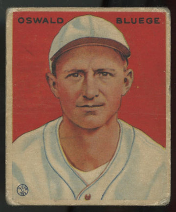 1933 Goudey Oswald Bluege #113 Poor