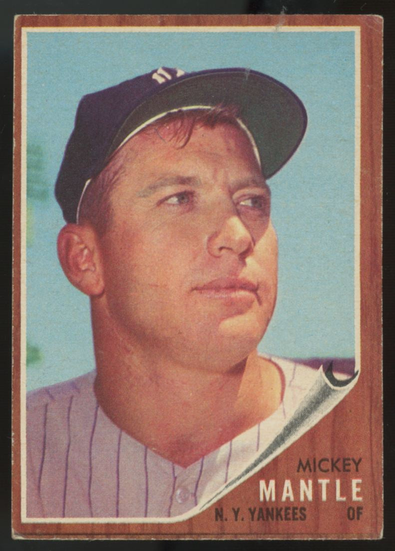 1962 Topps Mickey Mantle #200 VG