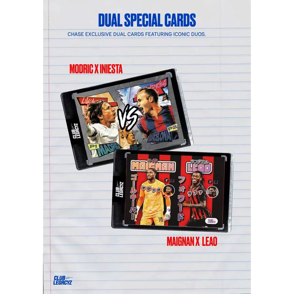 2026 Club Legacyz Icons Back to School Soccer Hobby Box