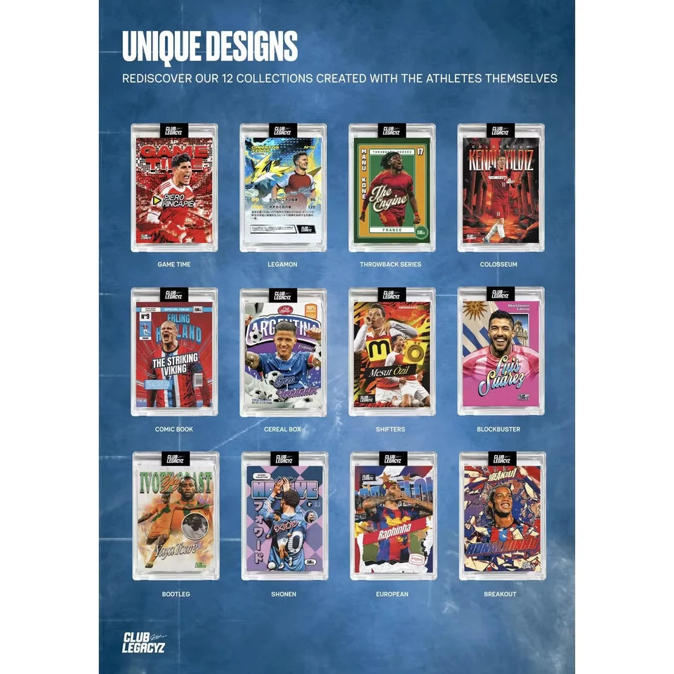 2026 Club Legacyz Icons Back to School Soccer Hobby Box