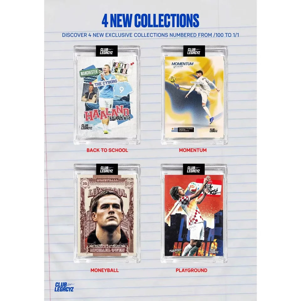 2026 Club Legacyz Icons Back to School Soccer Hobby Box
