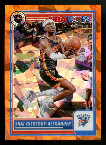 2023-24 NBA Hoops Shai Gilgeous-Alexander Orange Ice /125 #147