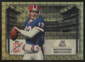 2024 Topps Signature Class Jim Kelly Gridiron Ambassadors Superfractor 1/1 *Read