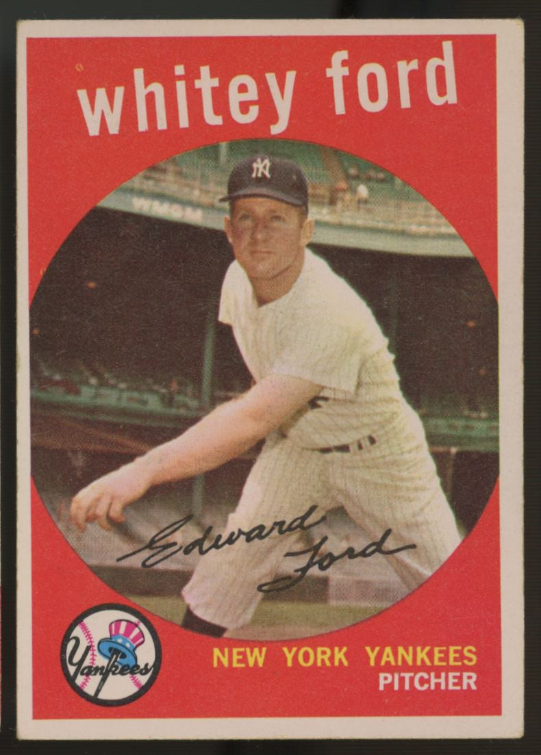 1959 Topps Whitey Ford #430 VG/EX "B"