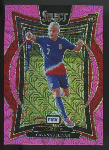 2024-25 Select FIFA Cavan Sullivan Terrace Pink Mojo /299 #98