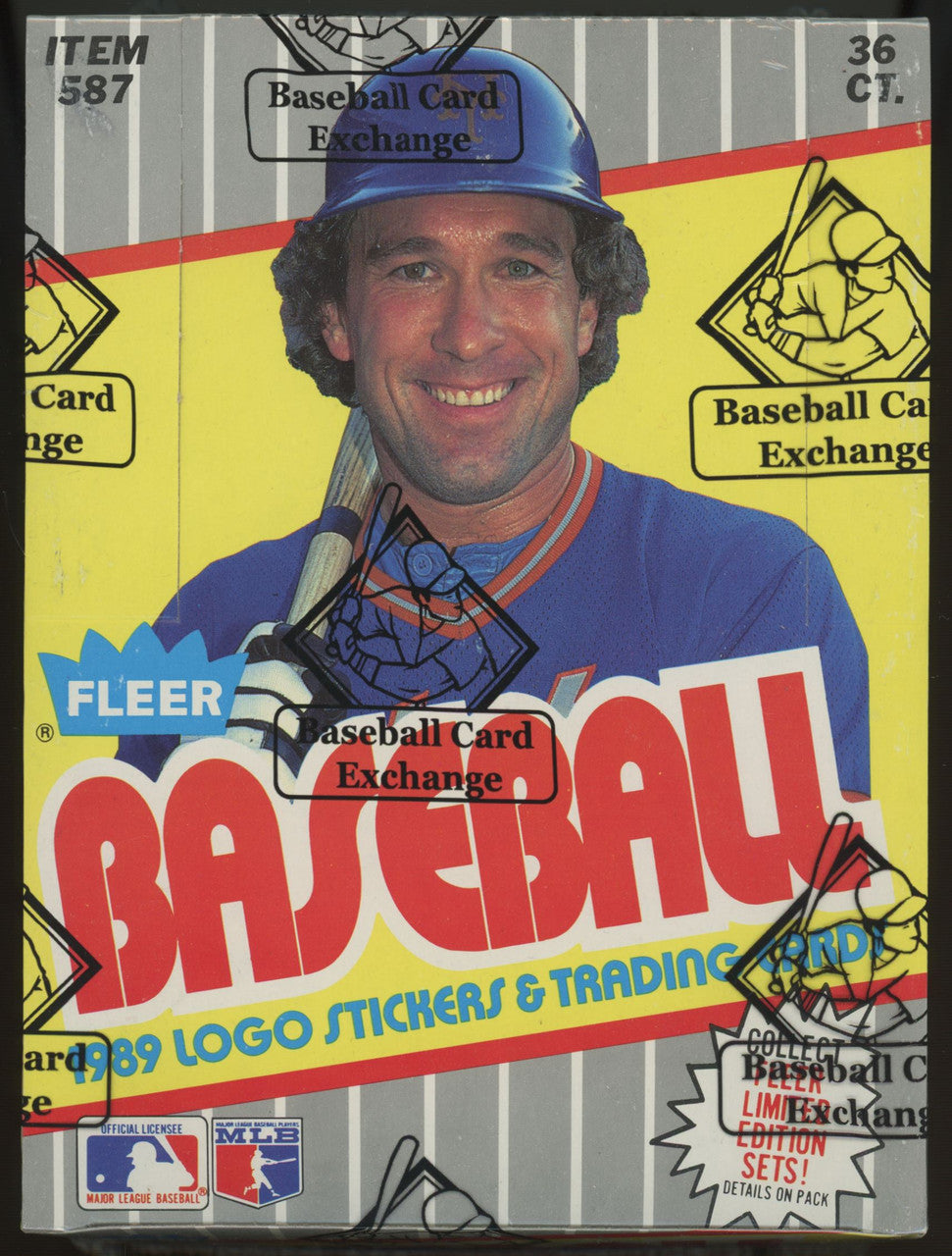 1989 Fleer Baseball Wax Box FASC BBCE Wrapped and Sealed