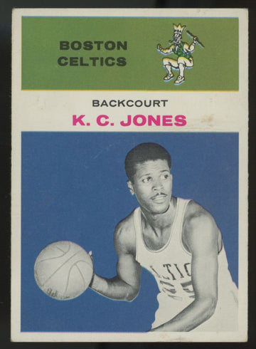 1961-62 Fleer K.C. Jones RC #22  VG-VG/EX