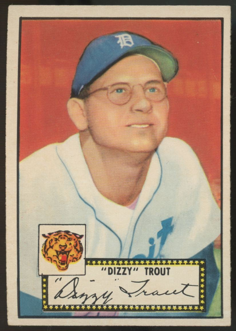 1952 Topps Paul "Dizzy" Trout #39 EX+