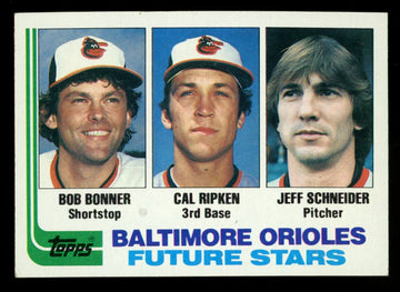 1982 Topps Ripken/Bonner/Schneider RC Future Stars #21 EX-MT "A"