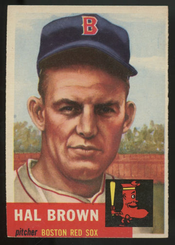 1953 Topps Hal Brown #184 EX/MT