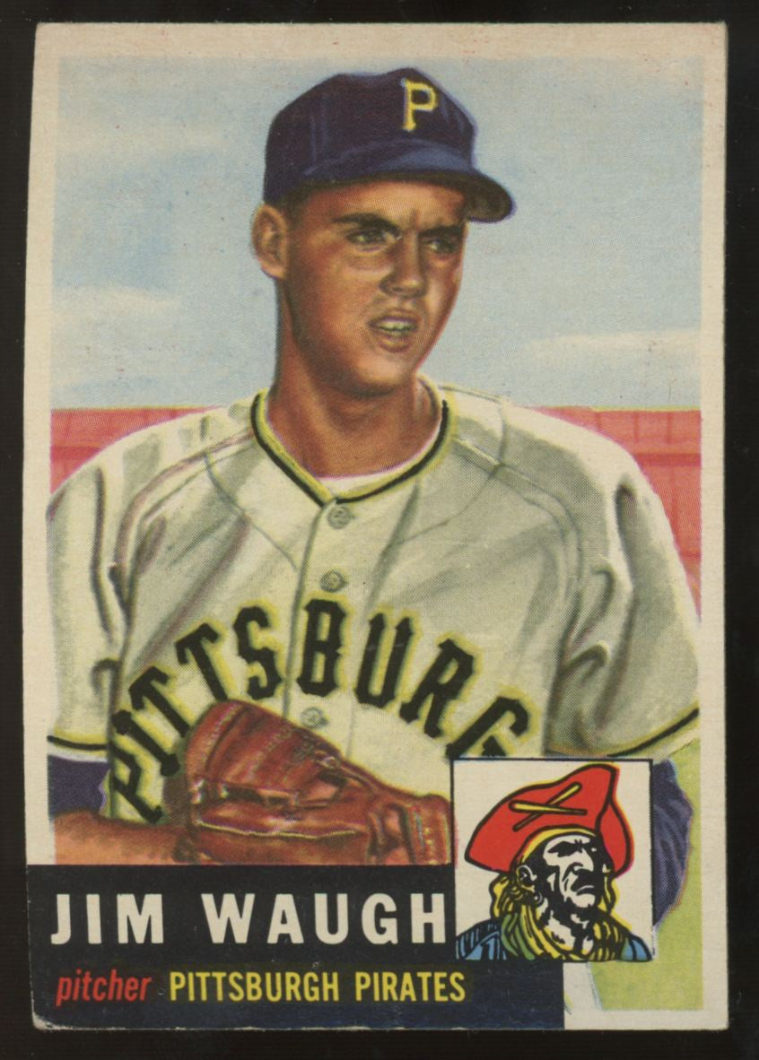 1953 Topps Jim Waugh #178 VG