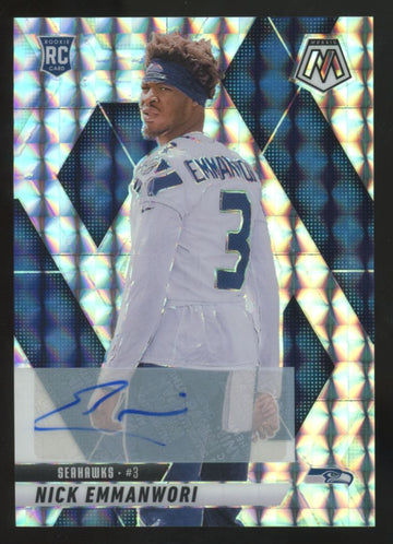 2025 Panini Mosaic Nick Emmanwori RC Auto #321