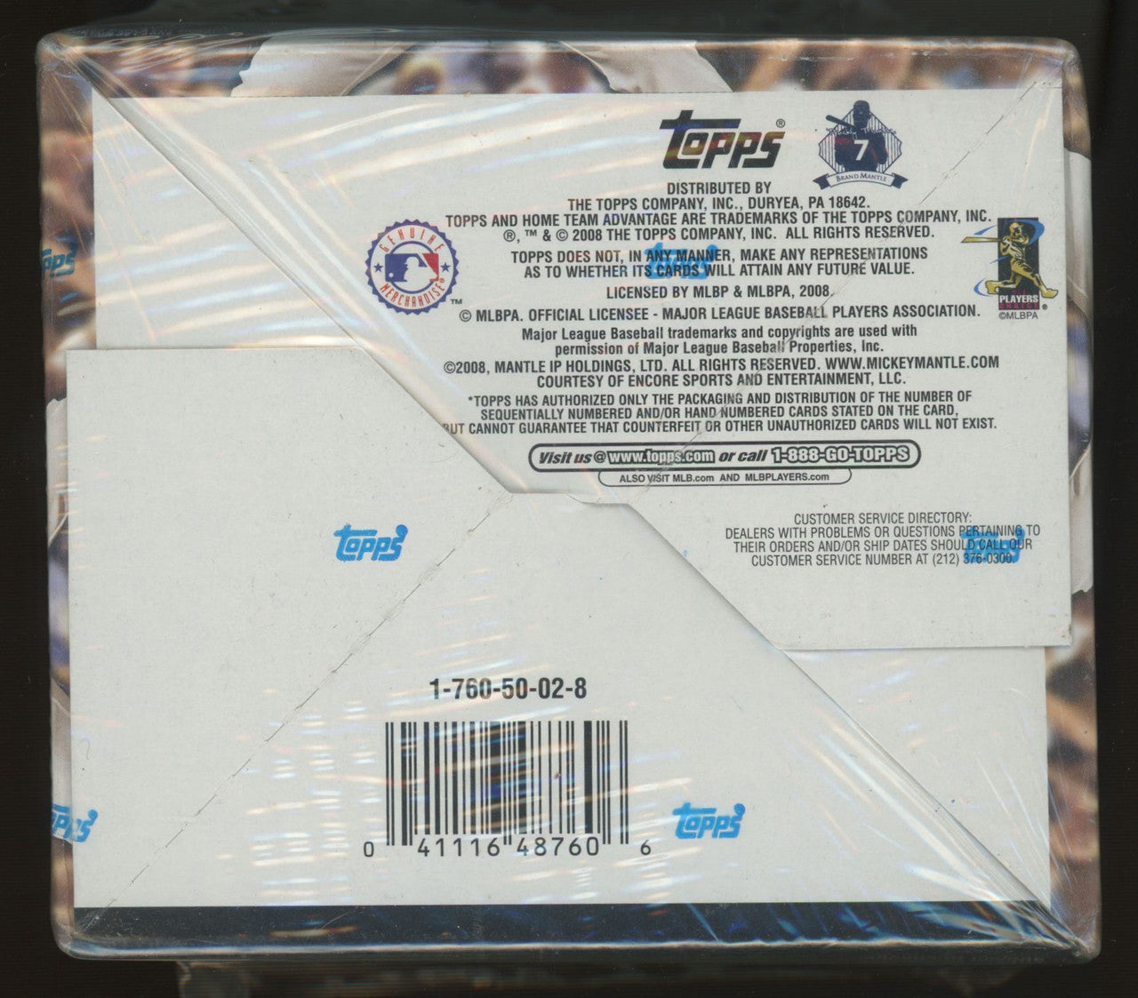 2008 Topps Baseball Series 2 Jumbo Hobby Box HTA Factory Sealed