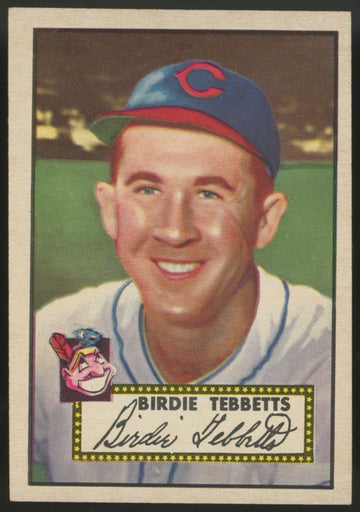 1952 Topps Birdie Tebbetts #282 NM/MT