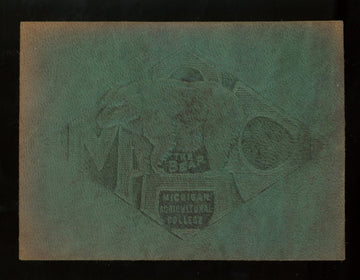 Michigan Agricultural College Tobacco Leather "The Bear"