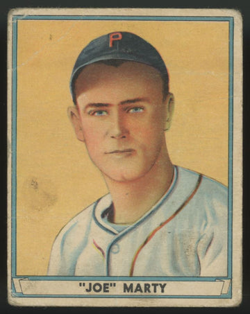 1941 Play Ball Joe Marty #28 F/G (Creases)