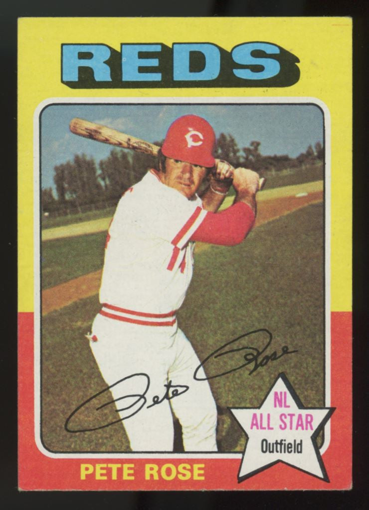 1975 Topps Mini Pete Rose #320 EX