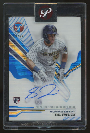 2024 Topps Pristine Sal Frelick RC Blue Auto /75 #PA-SF
