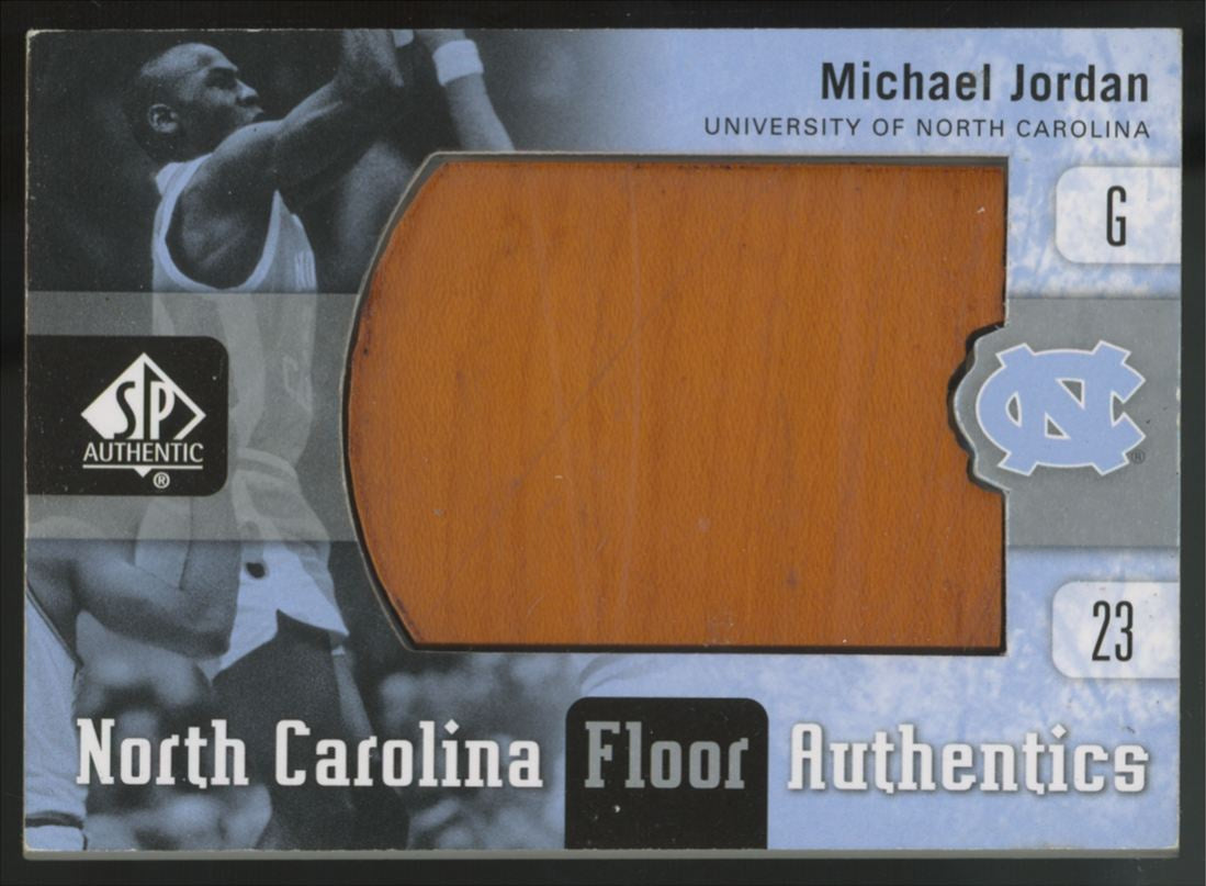 2011-12 Upper Deck SP Authentic Michael Jordan UNC Floor Relic #UNC-JO