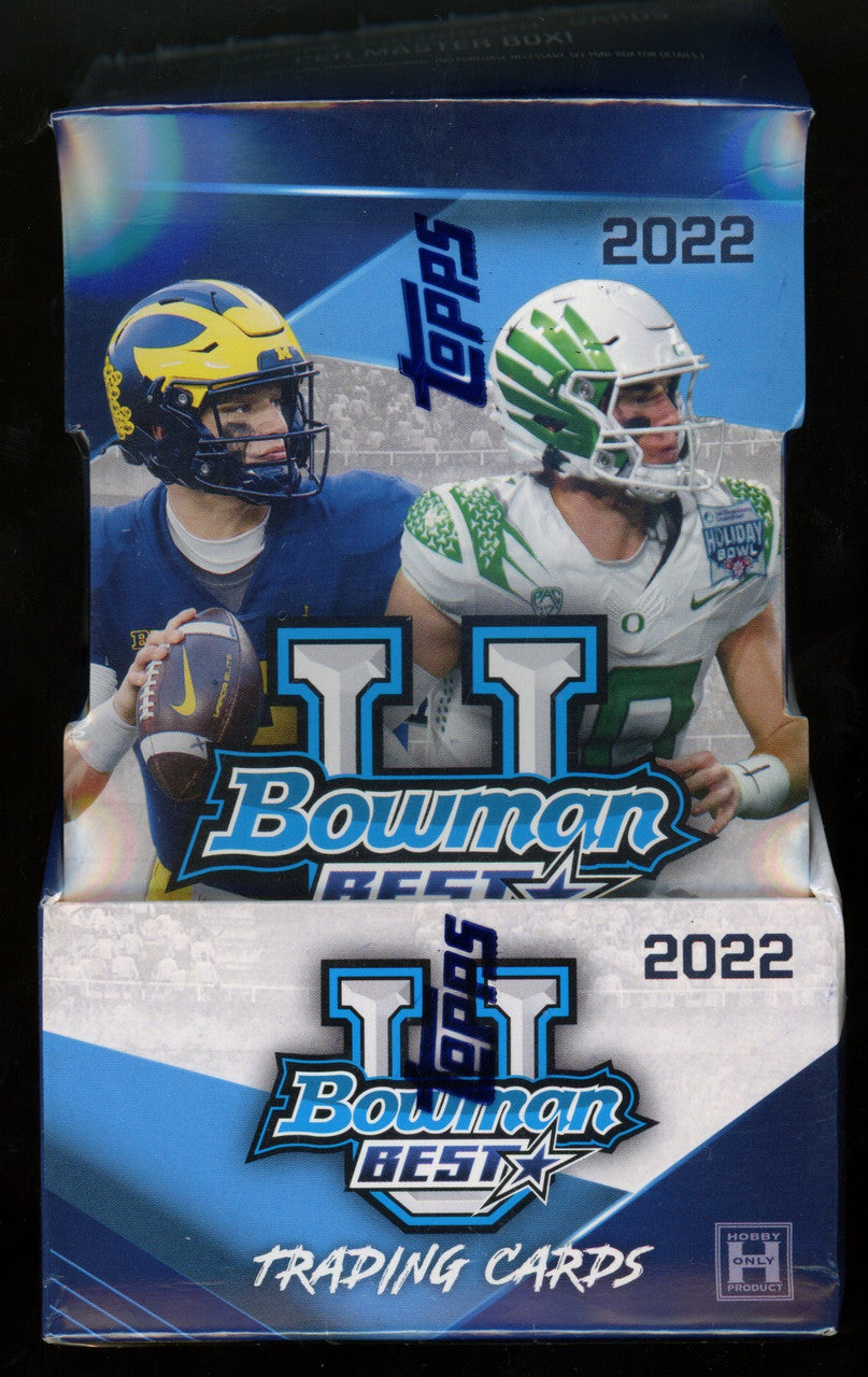 2022/23 Bowman Best University Football Hobby Box