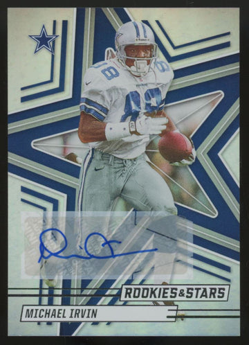 2025 Panini Rookies And Stars Michael Irvin Auto #40