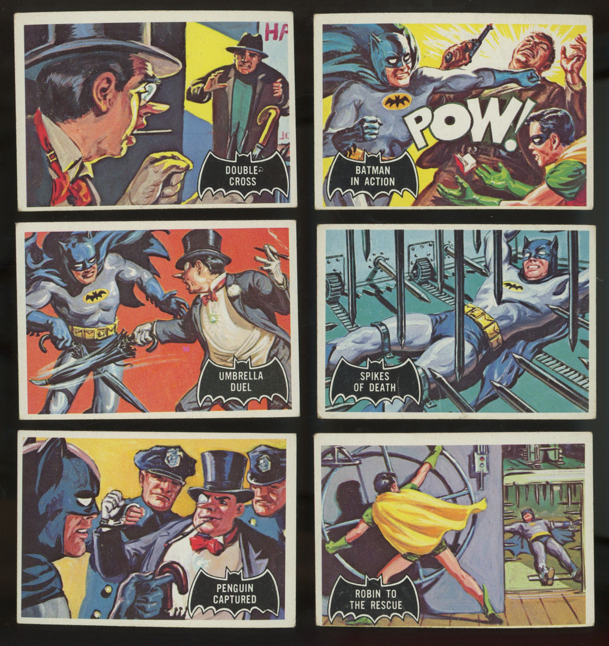 1966 Topps Batman (Lot Of 31) No Duplicates G-VG/EX