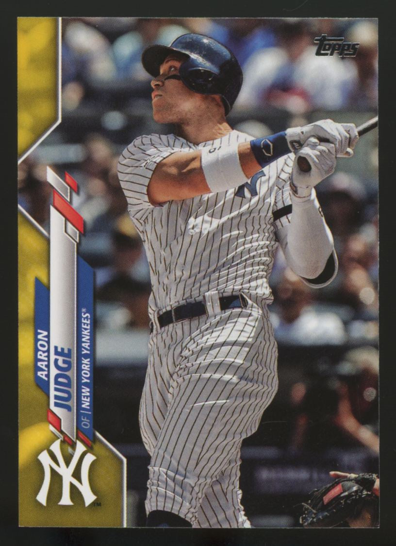 2020 Topps Series One Aaron Judge Gold Foil #7