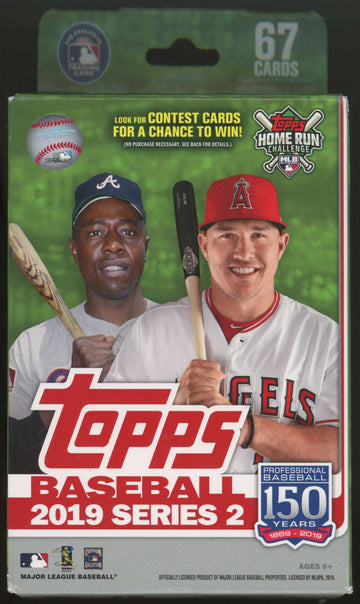 2019 Topps Baseball Series 2 Hanger Box Factory Sealed