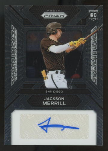 2024 Panini Prizm Jackson Merrill RC Sensational Signatures Auto #SS-JM