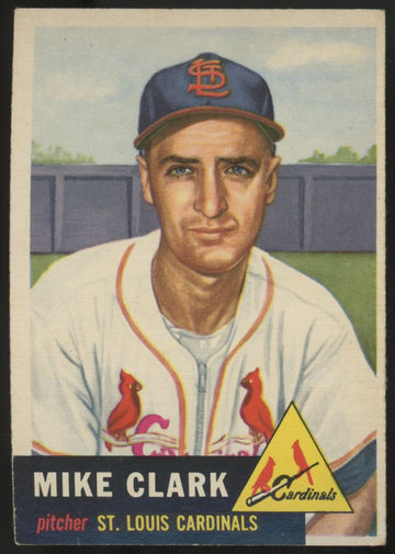 1953 Topps Mike Clark #193 VG/EX-EX