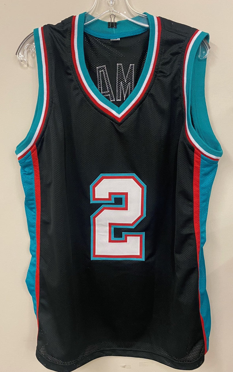 Xavier Tillman Signed Black Grizzlies Jersey JSA Witnessed