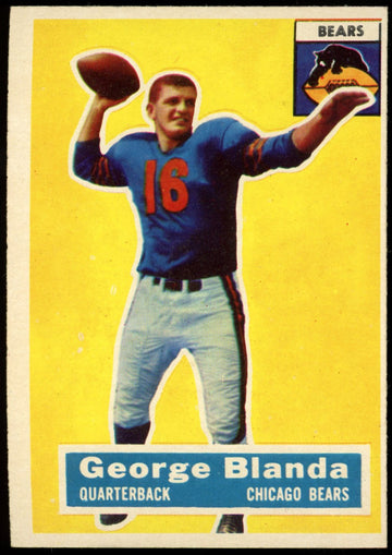 1956 Topps George Blanda #11 EX-MT