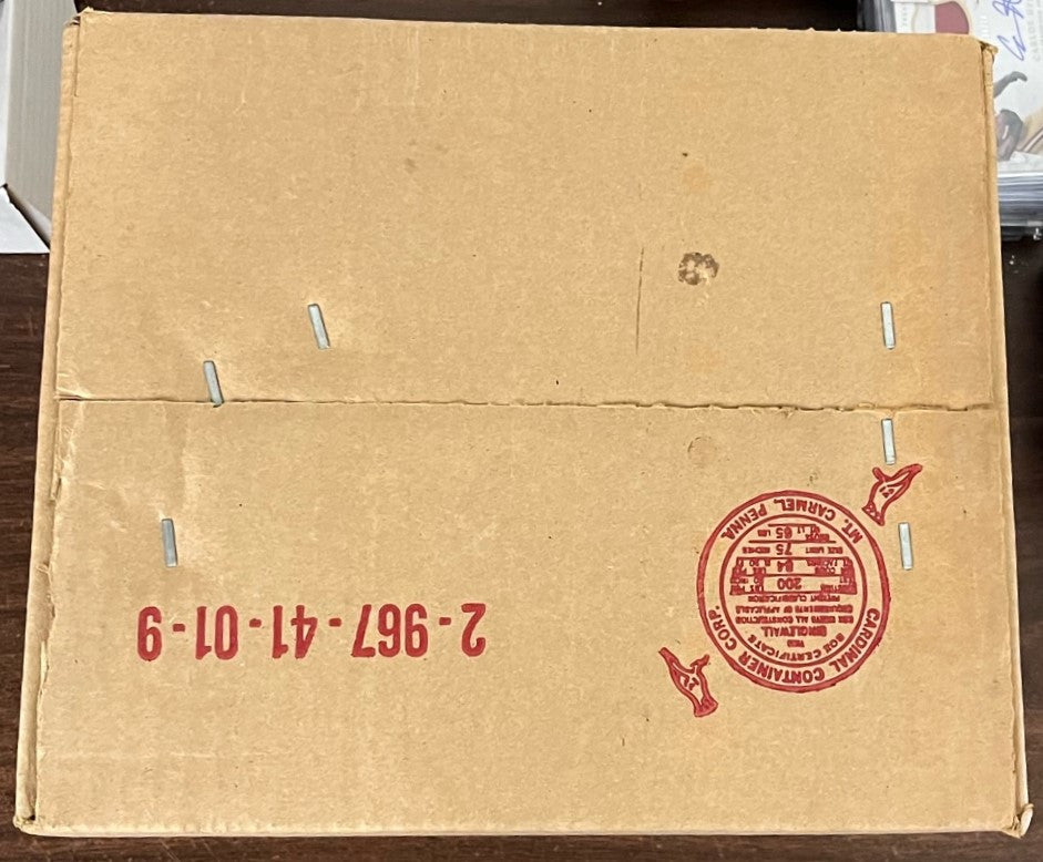 1989 Bowman Baseball Rack Pack 3 Box Sealed Case
