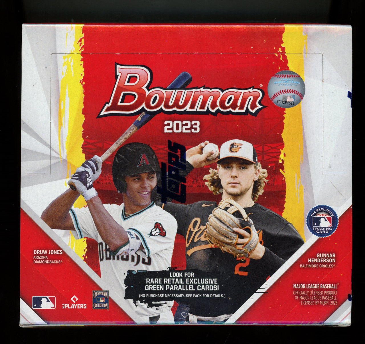 2023 Bowman Baseball Retail Box (24 Packs)