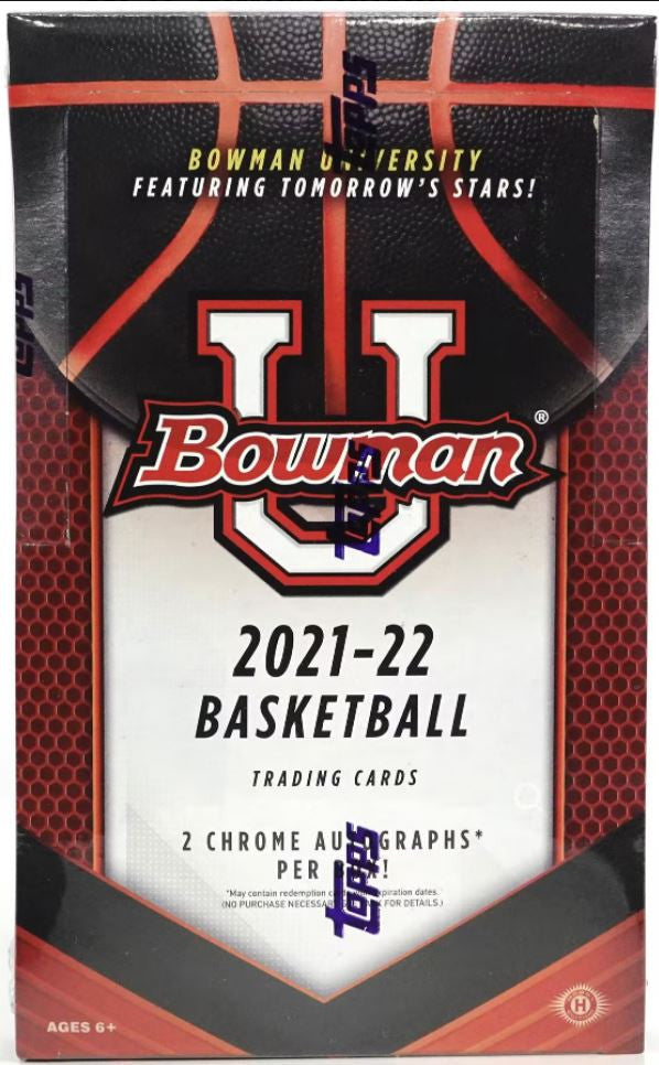 2021/22 Bowman Chrome University Basketball NIL Box