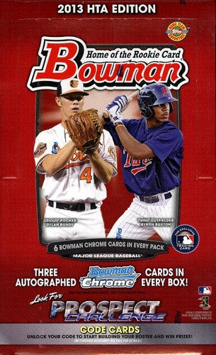 2013 Bowman Baseball Jumbo Box