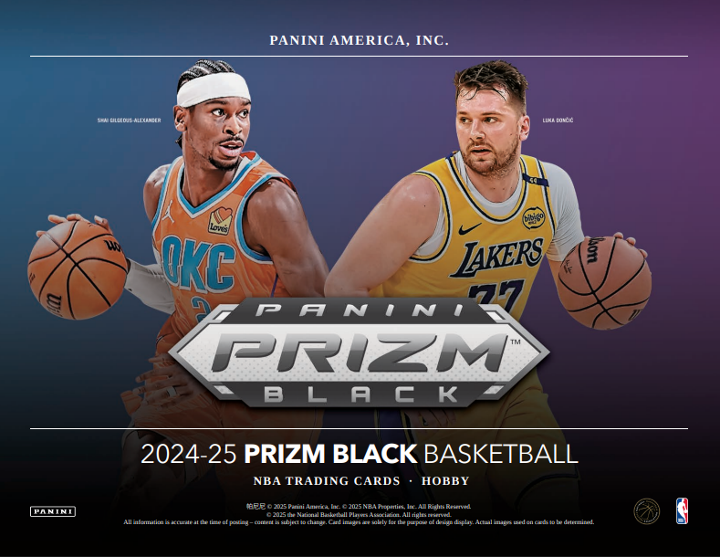 2024/25 Panini Prizm Black Basketball Hobby Box