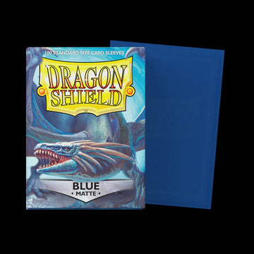 Dragon Shield: Standard Matte Card Sleeves 100ct - Blue