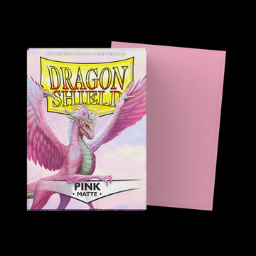 Dragon Shield: Standard Matte Card Sleeves 100ct - Pink