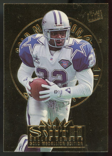 1995 Fleer Ultra Emmitt Smith Gold Medallion Edition #80