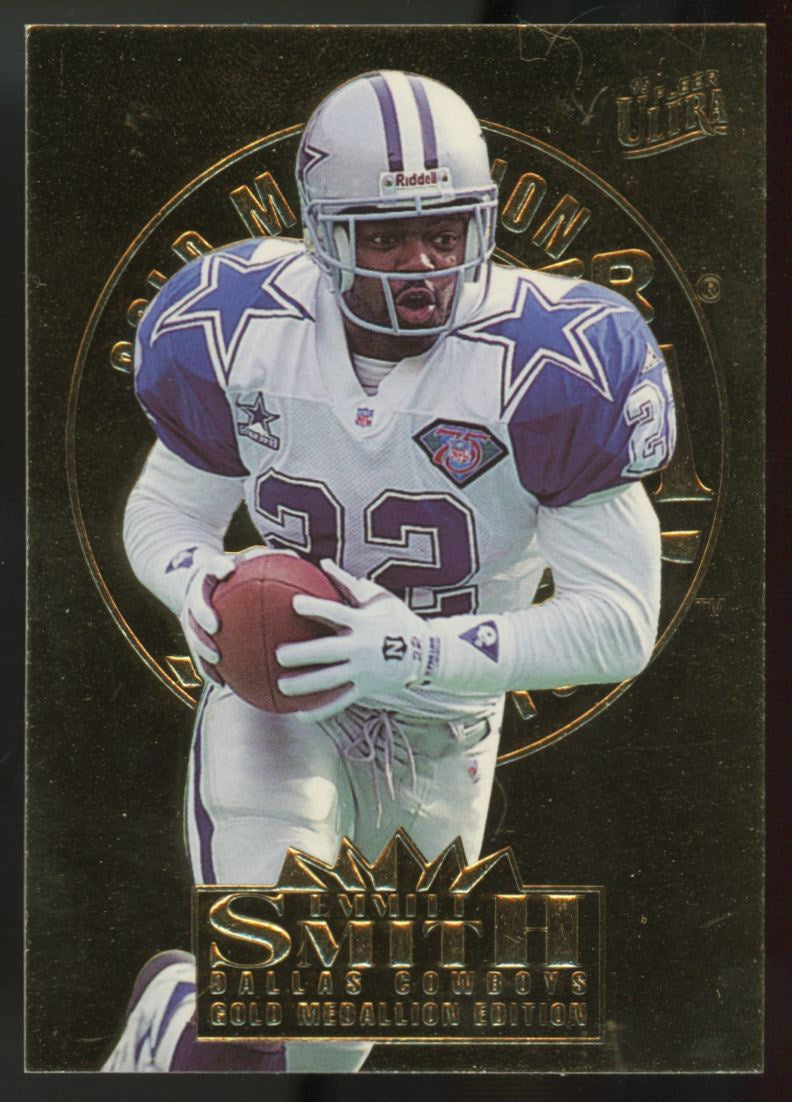 1995 Fleer Ultra Emmitt Smith Gold Medallion Edition #80