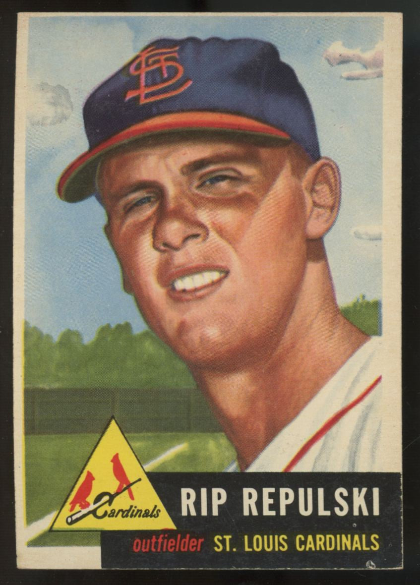 1953 Topps Rip Repulski #172 EX-EX/MT