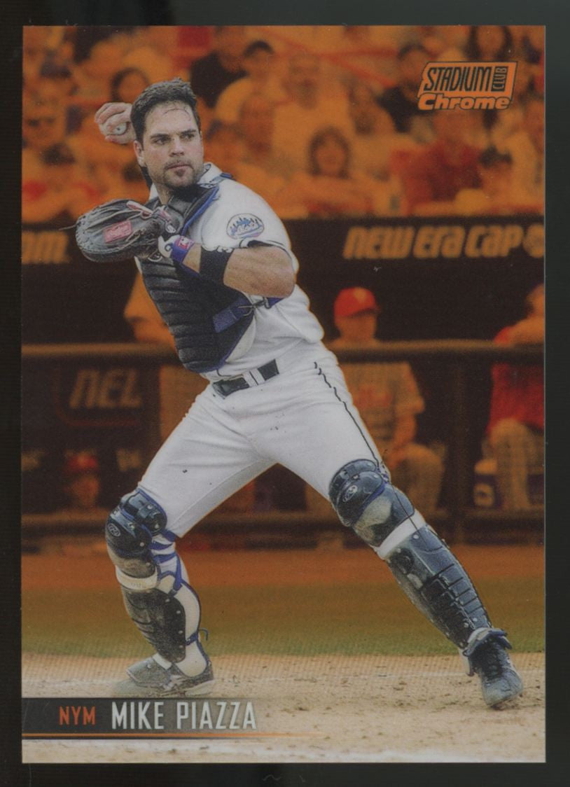 2021 Topps Stadium Club Mike Piazza Rainbow Foilboard /25 #154