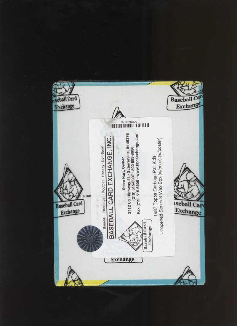 Garbage Pail Kids 8th Series BBCE Sealed Wax Box