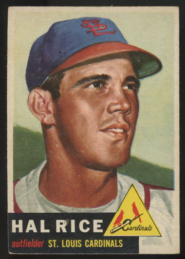 1953 Topps Hal Rice #93 EX/MT