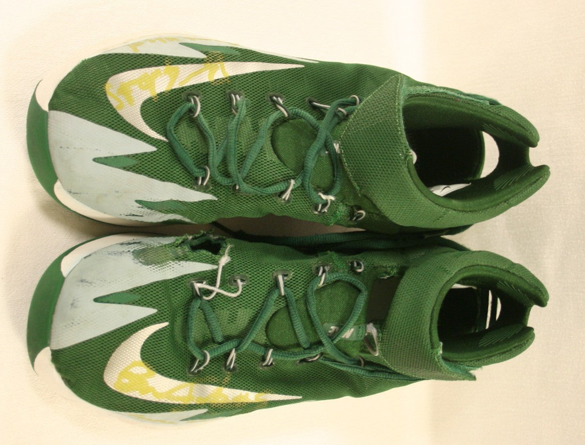 Bryn Forbes Autographed Game Used Shoes